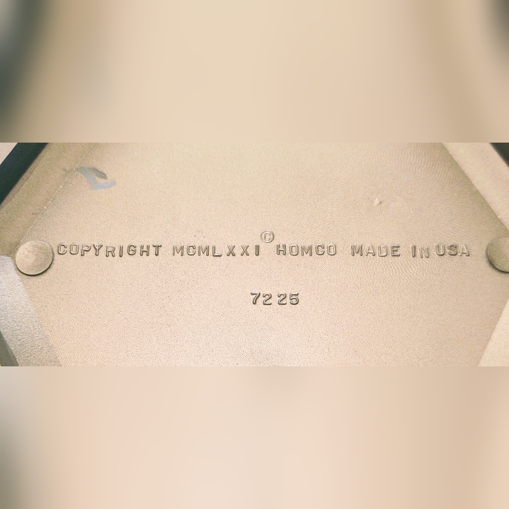 Vtg 1971 HOMECO Set (4) Wall Hangers MCM - Picture 7 of 9